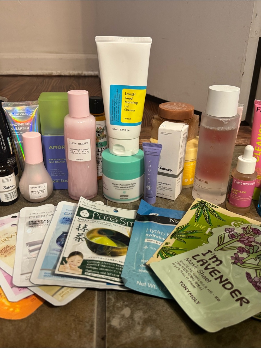 Skincare Mix - Assorted Serums, Cleansers & Sheet Masks